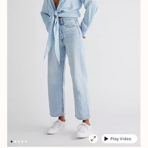 Free people wide leg Jean